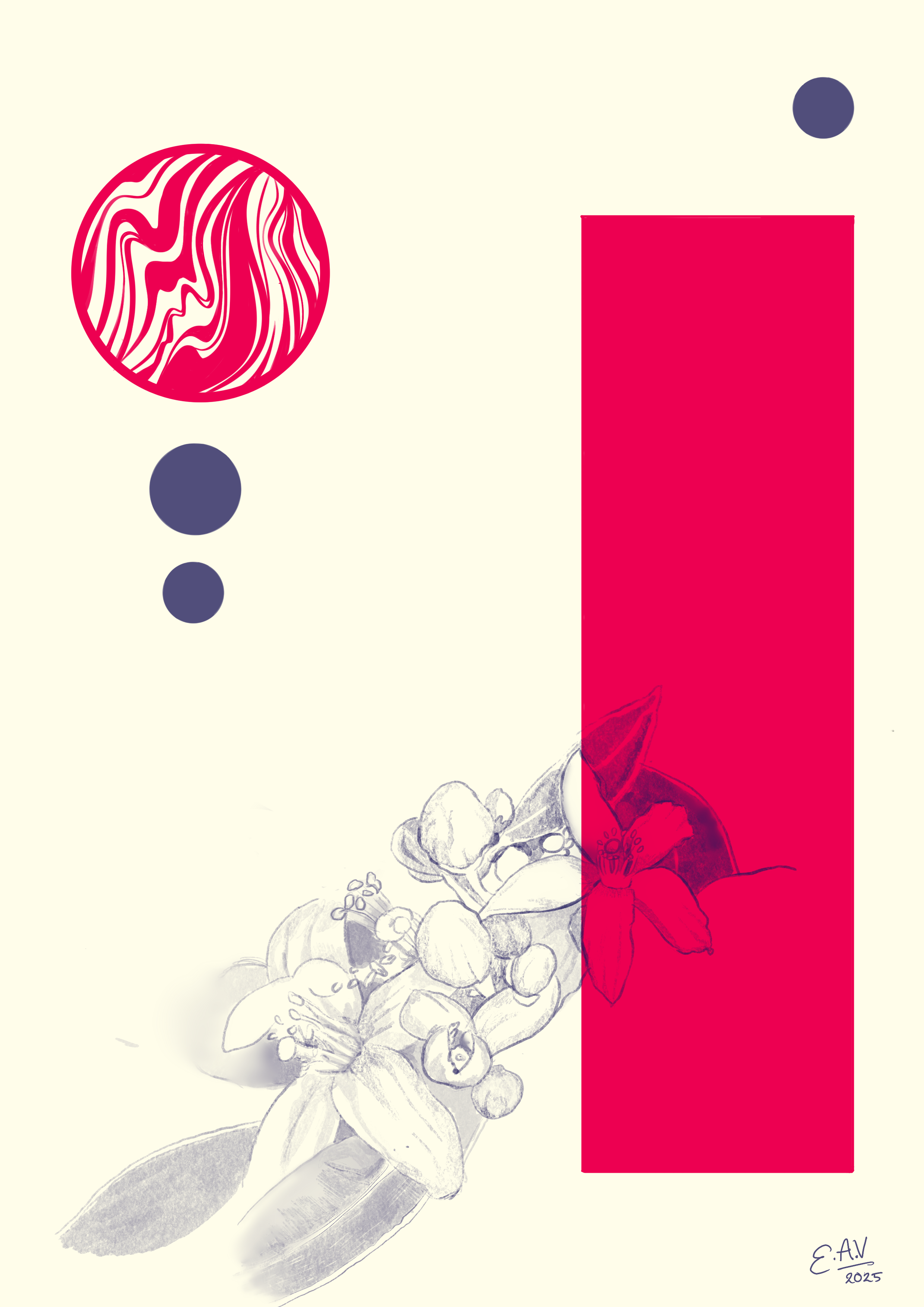 suminagashi abstract illustration
