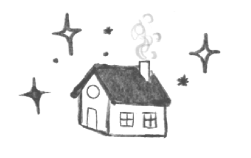 house illustration